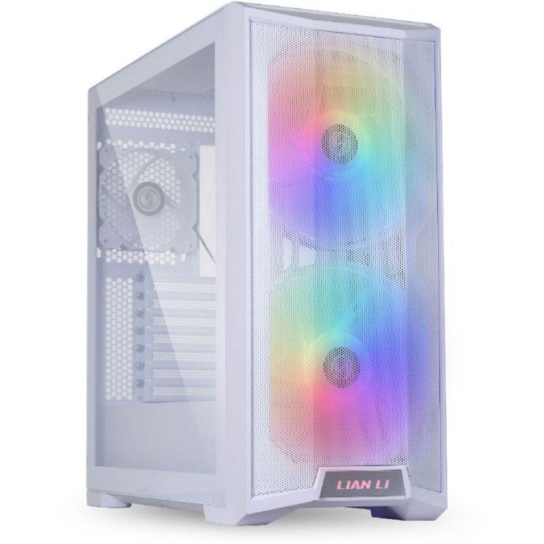 Lian Li LANCOOL 215 Mid-Tower Case – Snow White