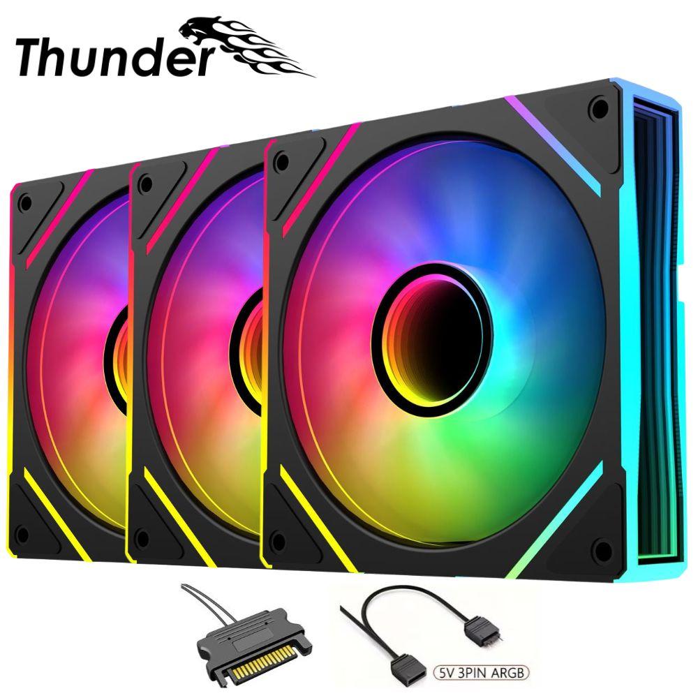 THUNDER MARiN iNFiNiTY ARGB FAN TCS-i36B Black (3 Fans KiT)
